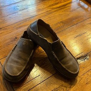 Olukai Moloa Tofee colored casual men’s shoes size 9.5